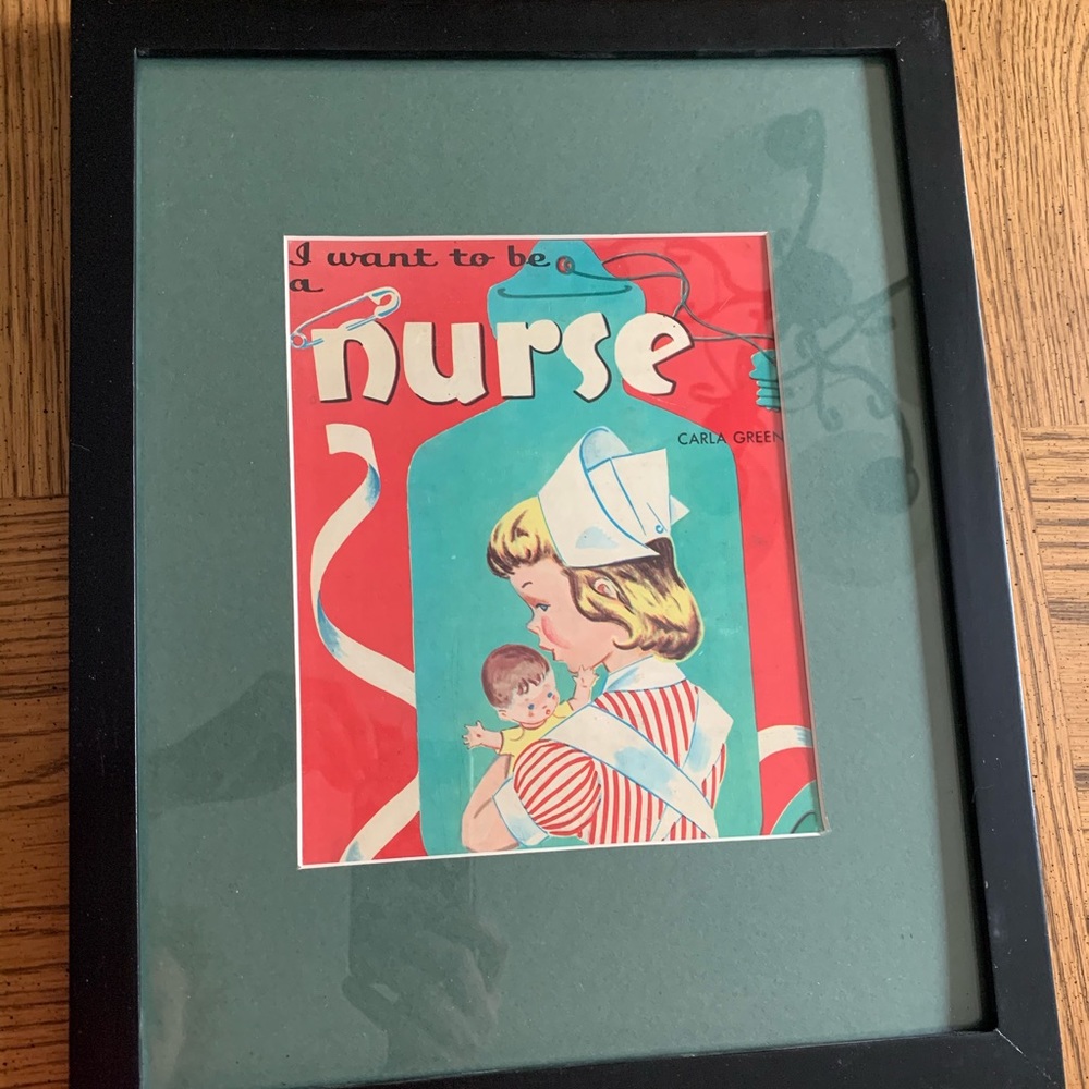 2/$40 Children’s Book Cover 1957 “I Want to be a Nurse”